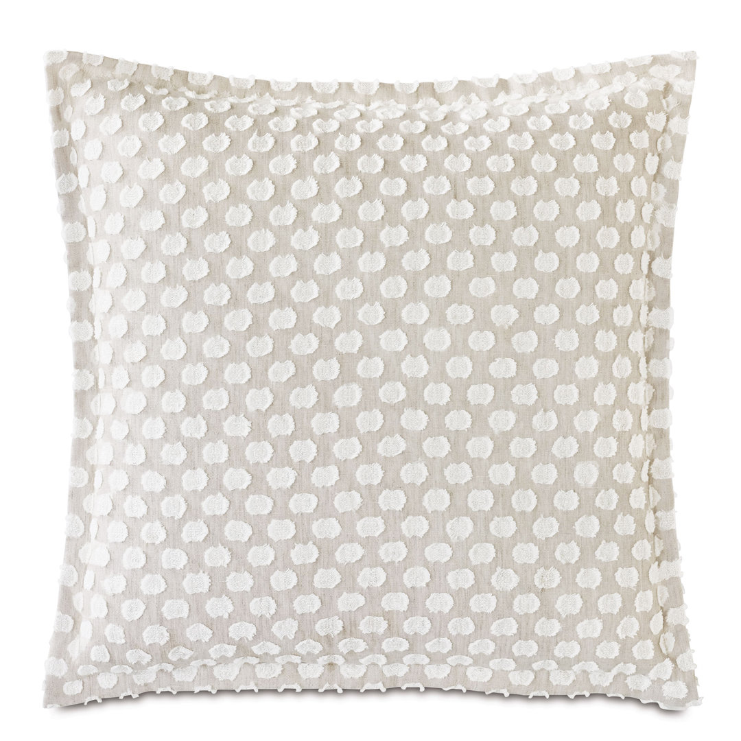 Amberlynn Fil Coupe Decorative Square Sham Eastern Accents