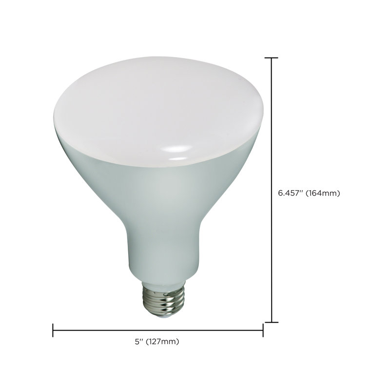 11.5 Watt (75 Watt Equivalent), BR40 LED, Dimmable Light Bulb, E26/Medium (Standard) Base, 2700K