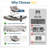 Egg Rocking Chair With Ottoman, All-Weather Wicker Lounge & Cushions-1792132820