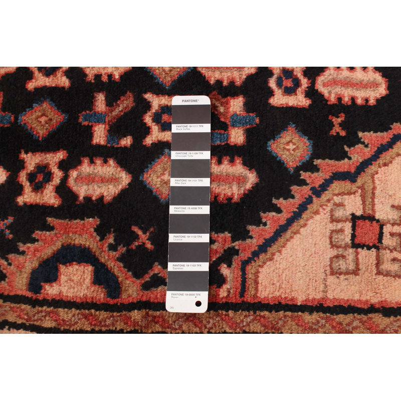 Tapis noir Danuel 3 pi 7 po x 12 pi 9 po