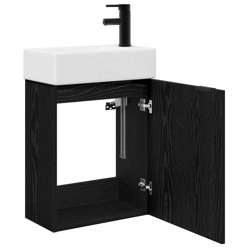 455 mm Bathroom Vanity, Black