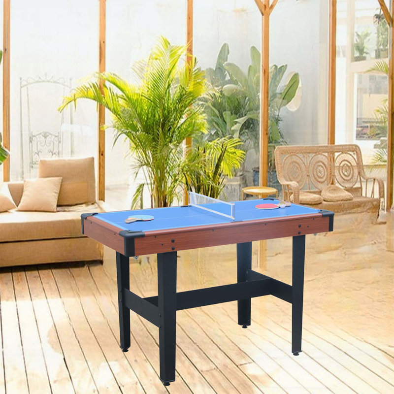 Ensemble de table multi-jeux pour le billard, le hockey sur glace et le tennis de table