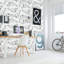 Panneau de papier peint amovible Bunny Fish-1646641937