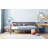 Twin Size Daybed, Gray-778775743-778775742