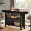 Unité de bar 63 po Modern Black
