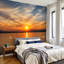 Papier peint adhésif auto-adhésif moderne pour la chambre à coucher Peel and Stick L 100 "x l 144"