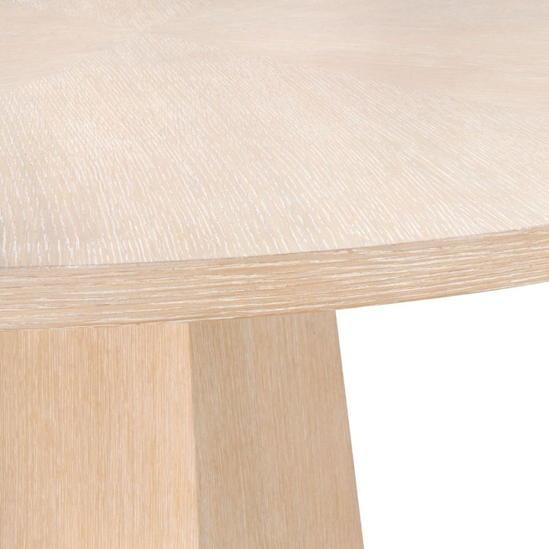 Breanna Round Solid Oak Dining Table