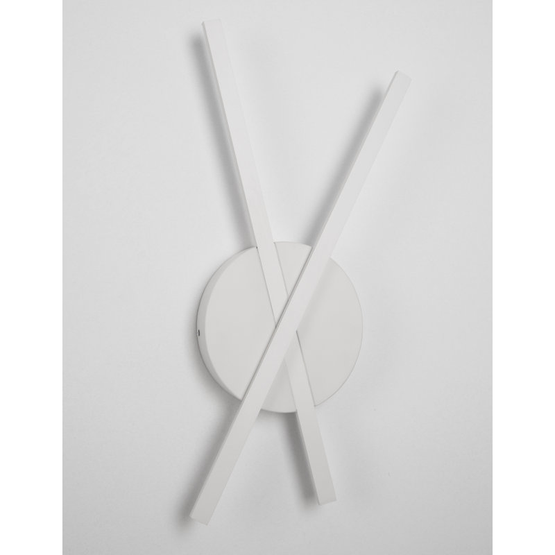 LED Wallchiere, White
