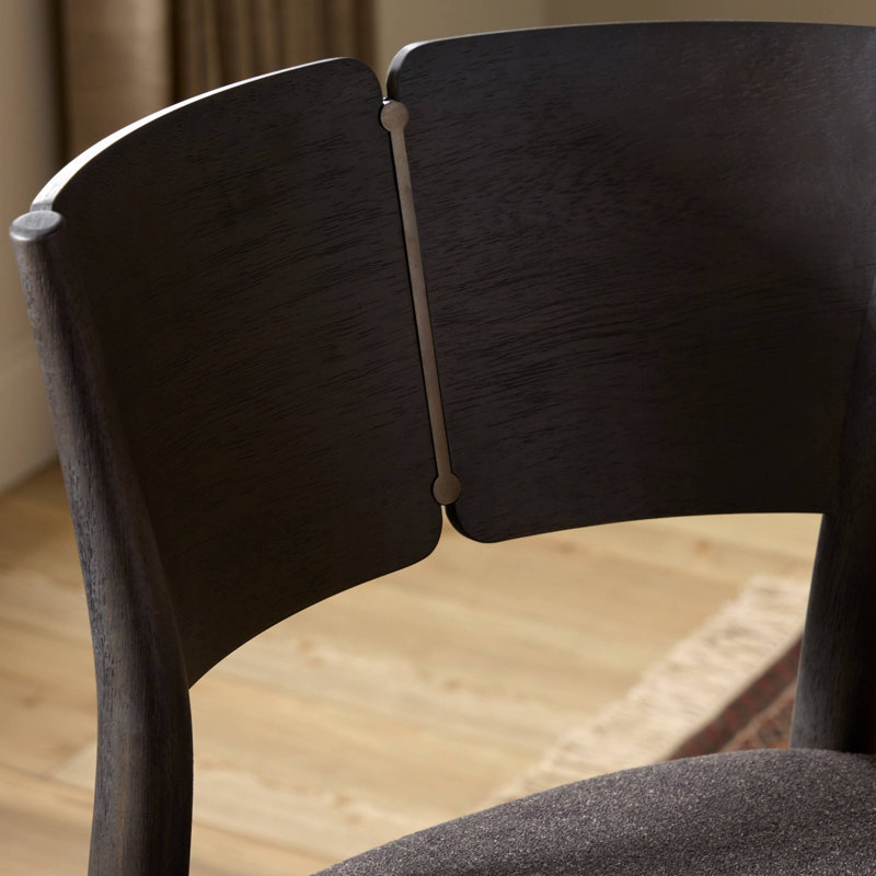 Tabouret Grady - Anvers Noir - Comptoir, Brun, Noir