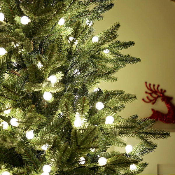 180cm H Lighted Artificial Fir Christmas Tree