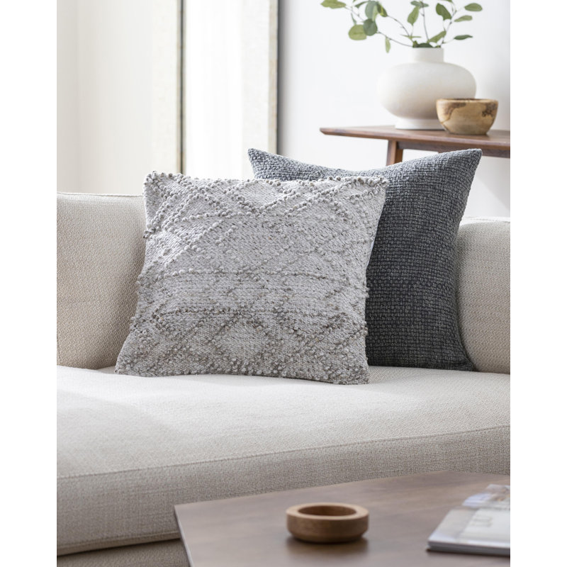 Chrisley Chevron Accent Throw Pillow Cover, 22" x 22", Pillow Cover Only - No Insert