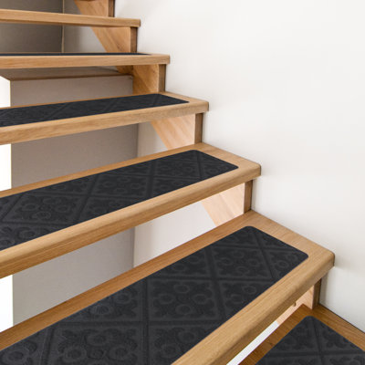 Tapis d'escalier pour marches intérieures en bois