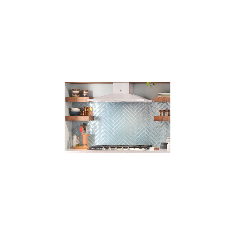 36" Natural Gas Cooktop with 5 Burners, Essence White