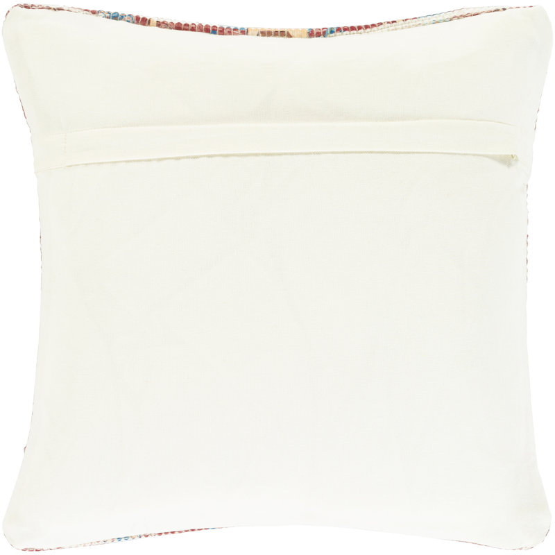 Housse de coussin Devonshire, Rouge foncé / olive