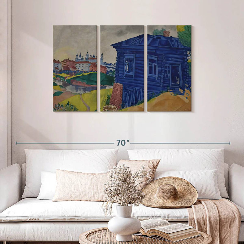 Avery La Maison Bleue, H 28 po x l 45 po