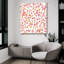 Art mural en verre épique «Garden Party Motif 7b» par Silvia Vassileva, 36 po x 36 po-888306710