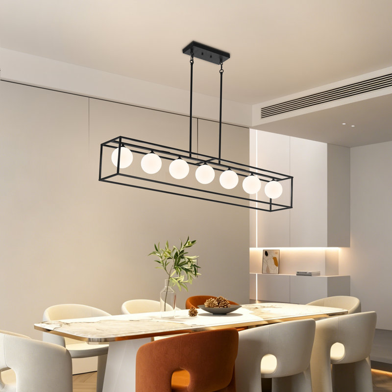 Lustre pour salle à manger 7 lumières