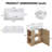 Gabrielle 21.6 Single Bathroom Vanity with Ceramic Top-1104563558