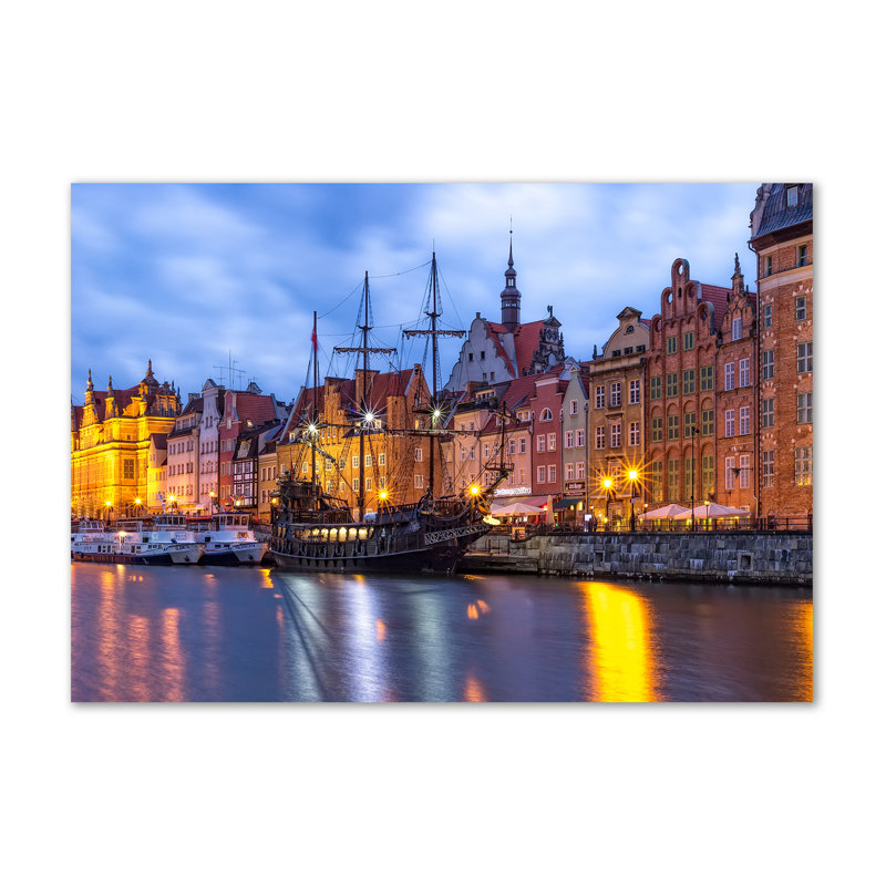 Gdansk Poland - Print, 70 H x 100 W x 2 D, Canvas
