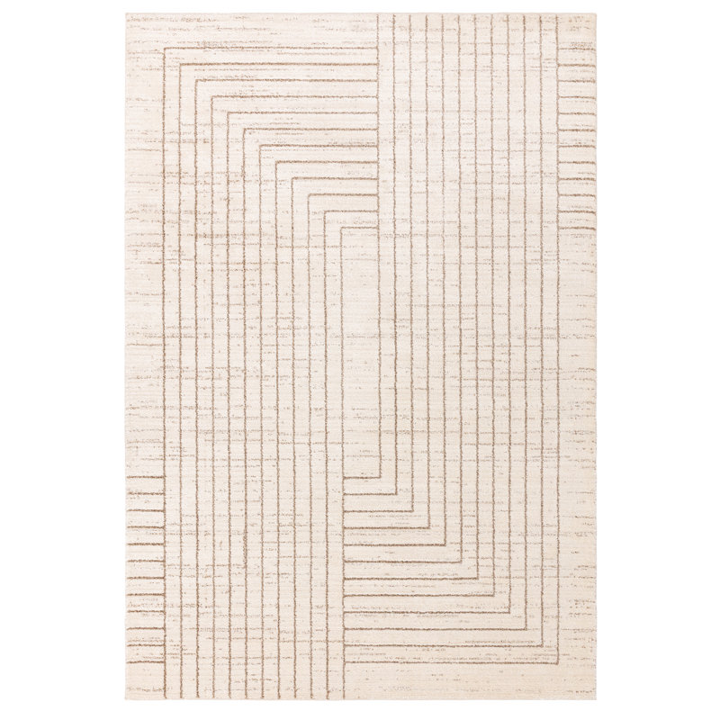 Oslo Geometric Area Rug, Rectangle 120 x 160 cm