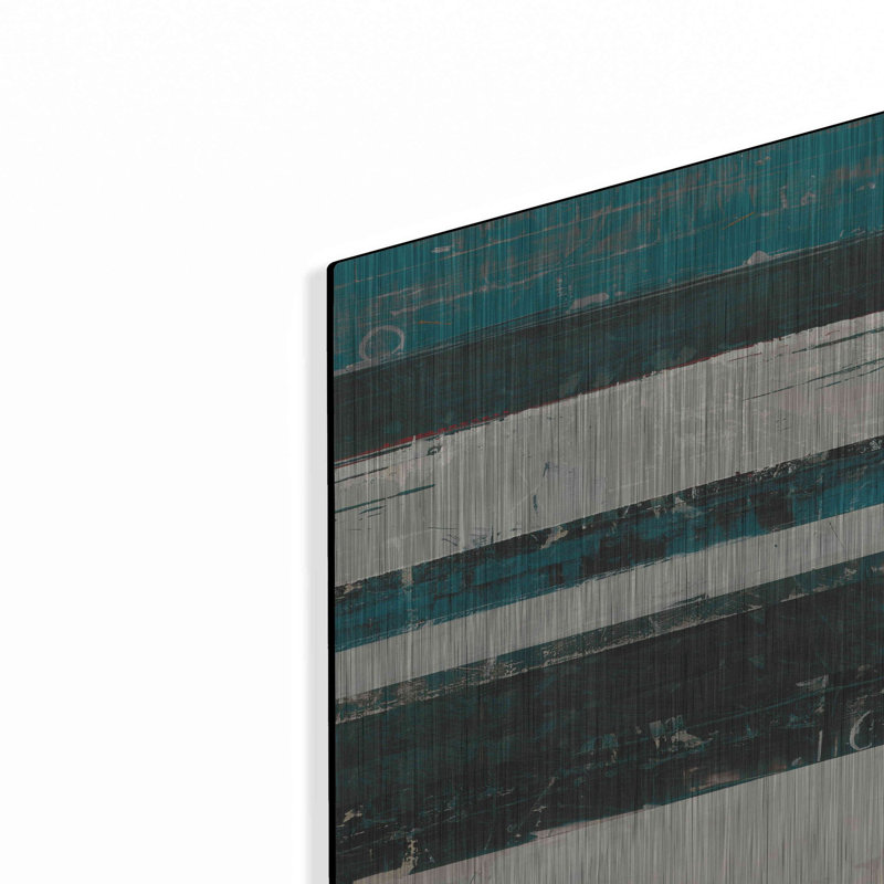 «Blue Zephyr IV on Metal» par Mike Schick, reproduction, H 36 po x l 12 po