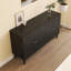 Buffet avec portes à motif ondulé-1677509424