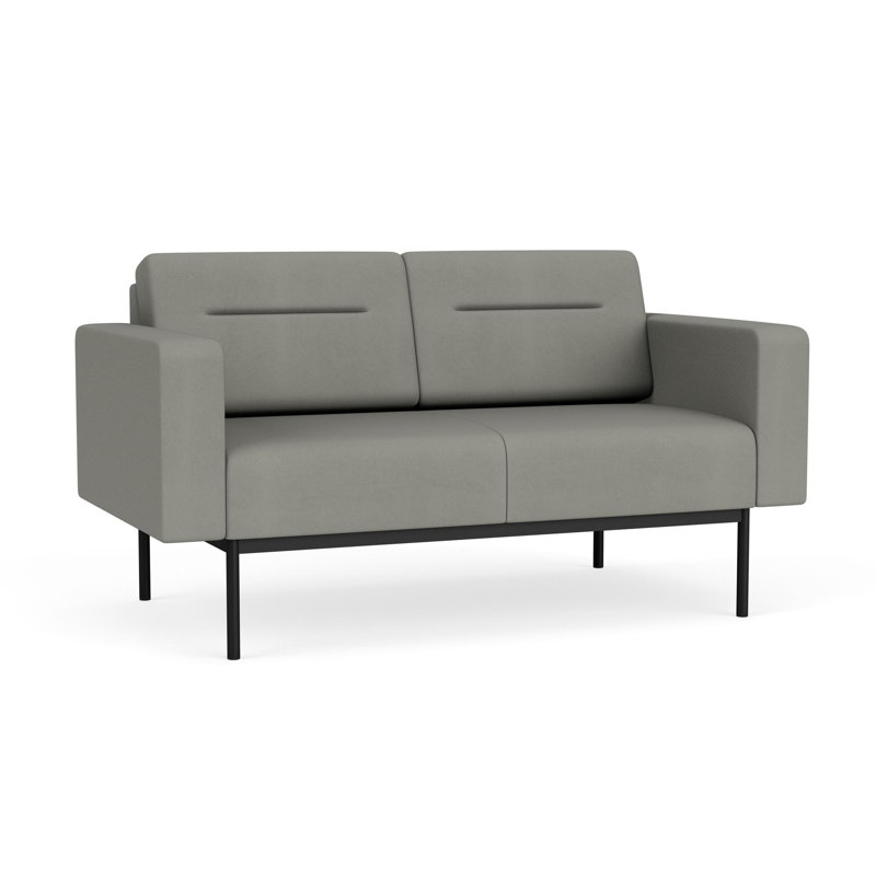 Causeuse de réception Darsey, Sans alimentation, Noir, Patriot Plus