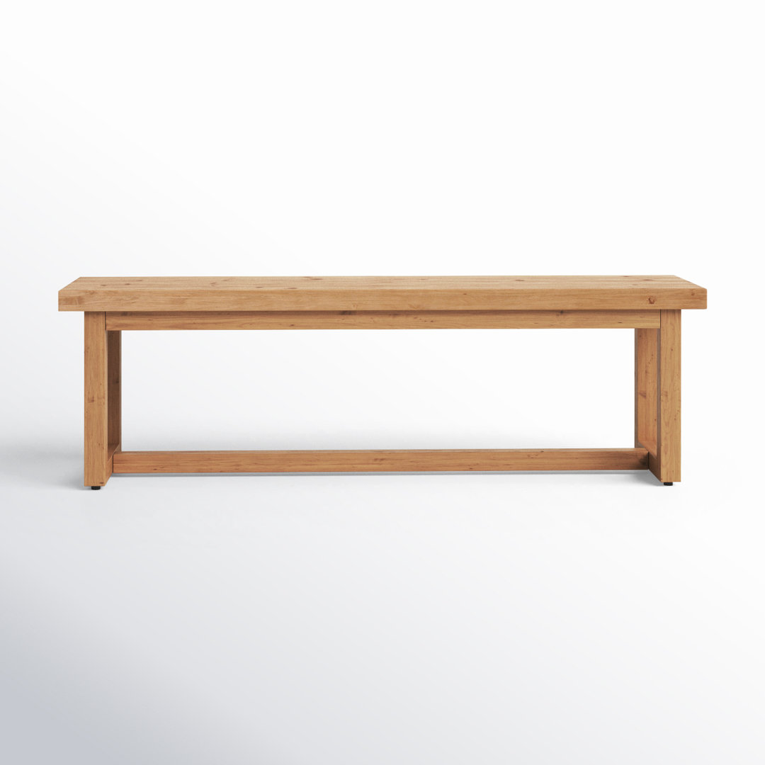 Modica Solid Wood Bench Joss & Main