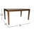 Ballarat Commercial Grade Heavy Duty Rectangular Solid Wood Dining Table-217054106-217054108