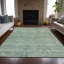Tapis bleu sarcelle lavable à la machine intérieur / extérieur Xhevrie-112168658