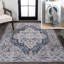 Tapis bleu marine / gris Sarok Boho Medallion-1689808377