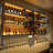 Modern Simple Wall-Mounted Iron Wine Rack