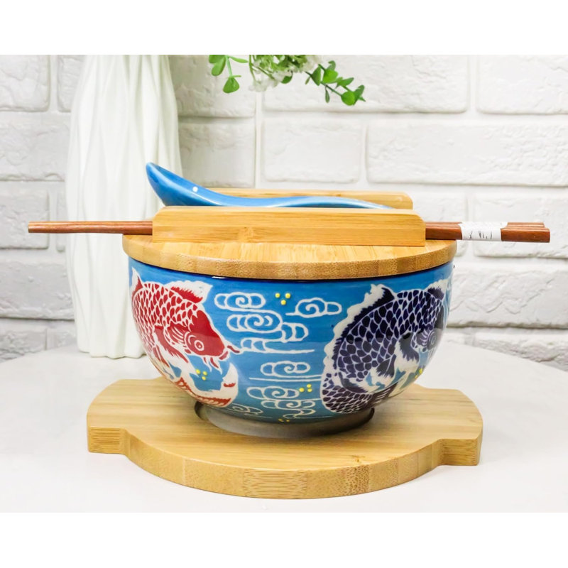 Ensemble de baguettes Koi Fishes Donburi Ramen