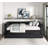 1pc Daybed with Trundle Corduroy Fabric Upholstery Modern Luxury Home Furniture Durable Comfortable-648655304