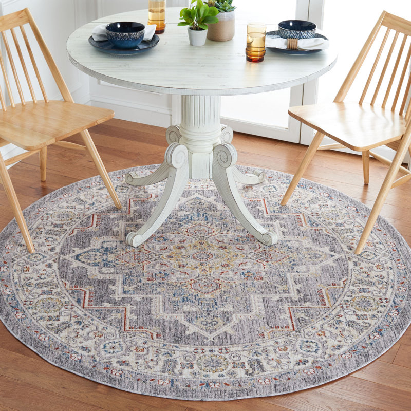 Olympia Performance Oriental Rug, Round 6'
