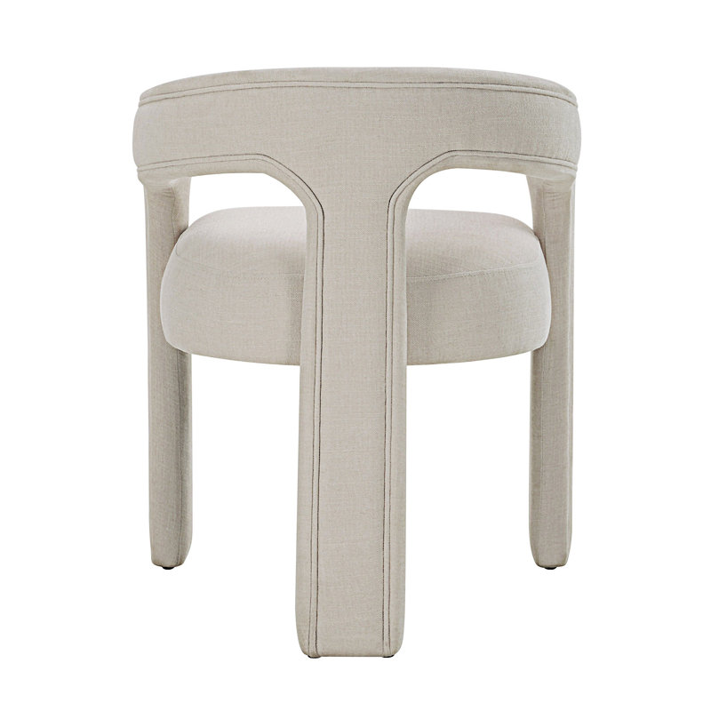 Chaise d'appoint rembourrée (ensemble de 2)