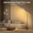 Loudean 72.8' Dimmable LED Floor Lamp with Remote Control, Adjustable Reading Floor Lamp-371520420
