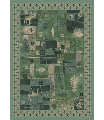 Alminas Performance Abstract Rug