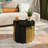 Brass 4 In 1 Self-Defined Nesting Round Coffee Table/End Table-701192713