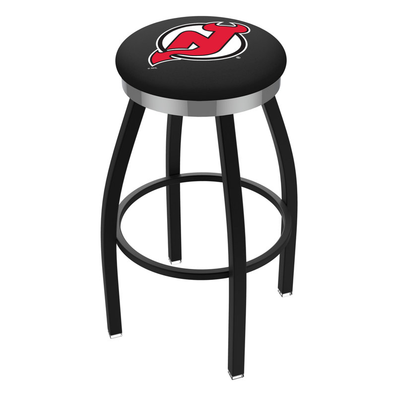 NHL 36" Swivel Bar Stool, New Jersey Devils