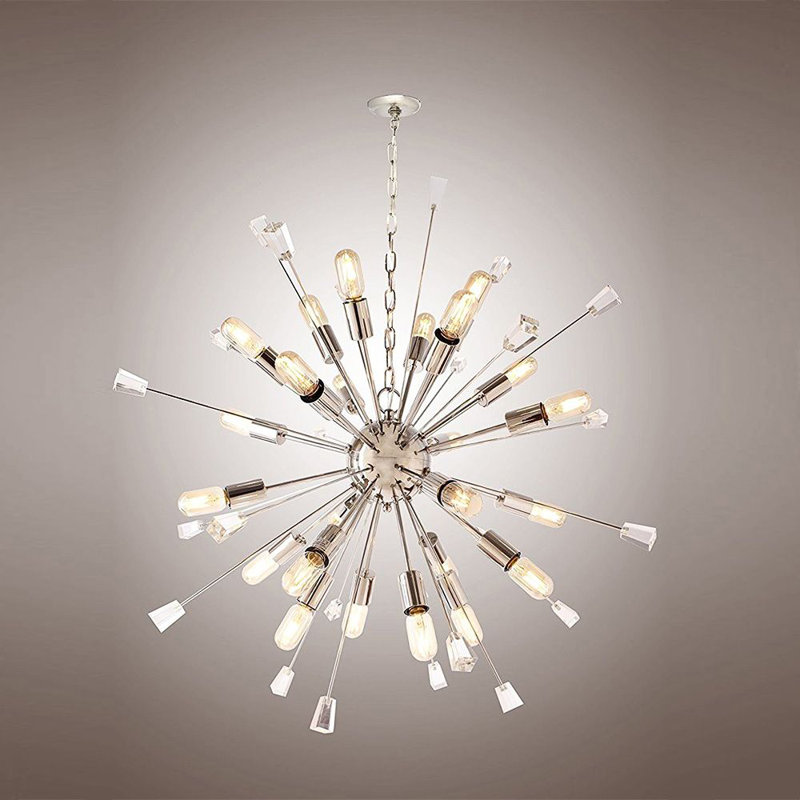 Lustre sphérique spoutnik 24 lumières Kuehl