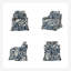 Fauteuil pivotant rembourré Asman Farmhouse-176244991