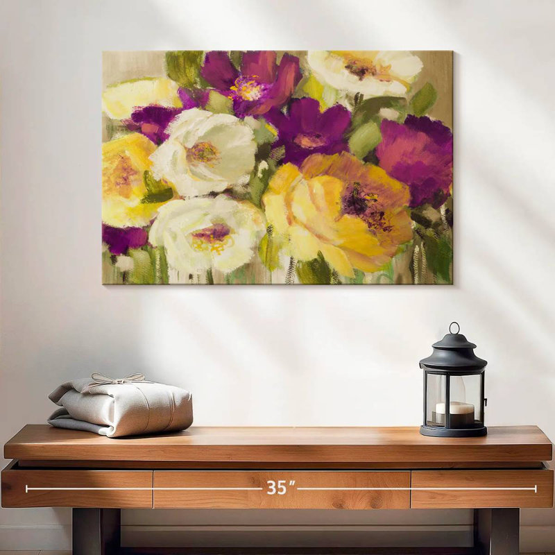 Harnek Deep In Purple I, 16" H x 24" W