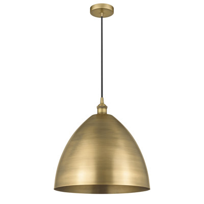 Luminaire suspendu conique à 1 lumière