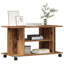 Hanska TV Cabinet with Castors 80x40x45 cm Engineered Wood-1776571818