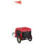 vidaXL Pet Bike Trailer Oxford Fabric and Iron-92198717-92198716