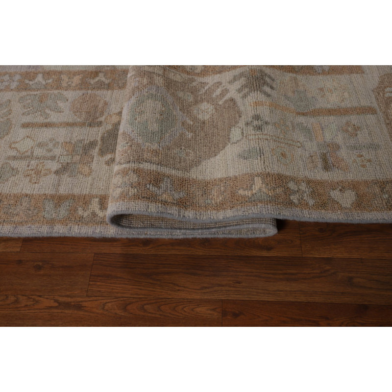 Vegetable Dye Oushak Turkish Area Rug 8x10