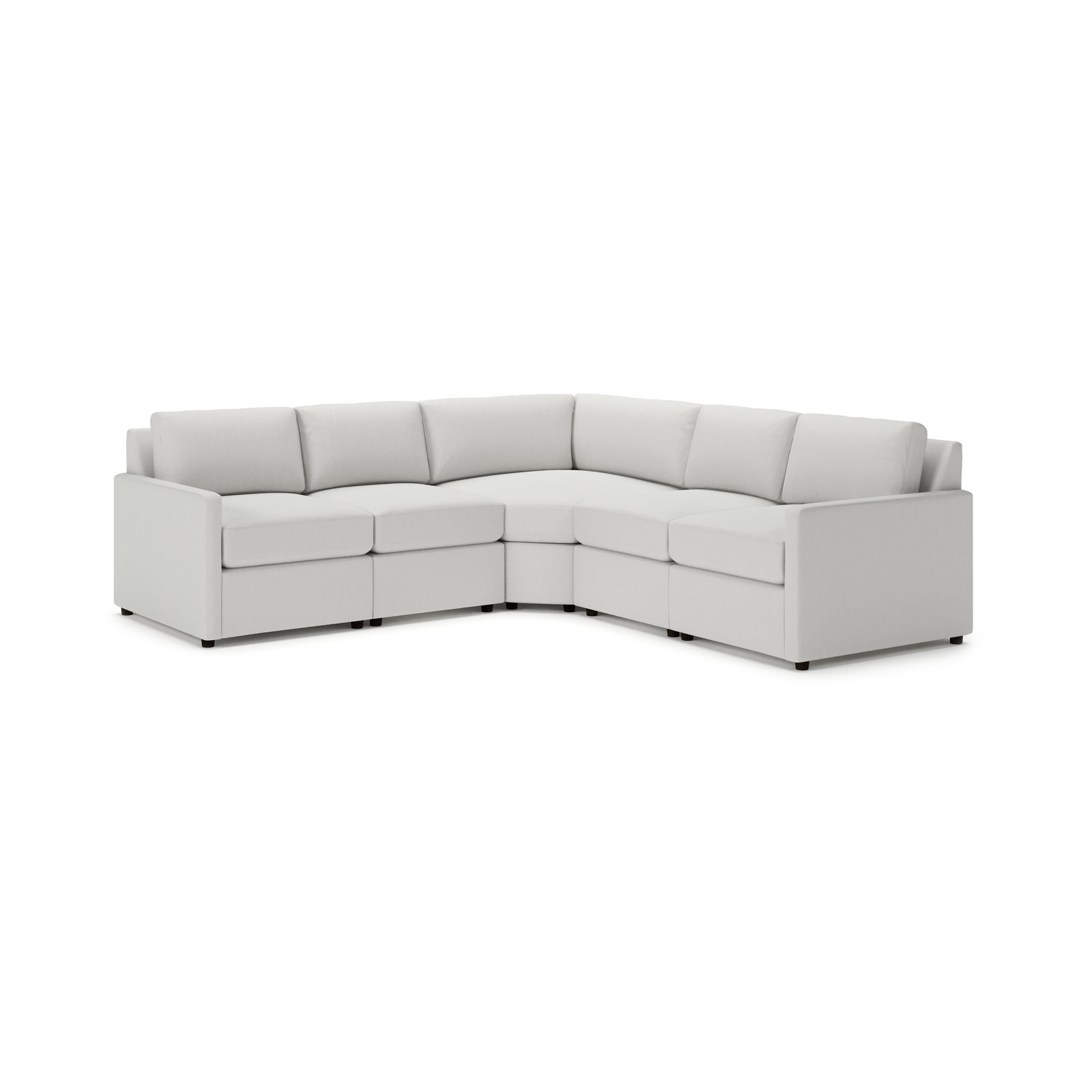 Damari Sectional, Macarena Beige Basketweave