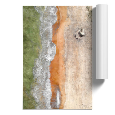 Aberdeen Beach in Scotland 1 Piece Wall Art
