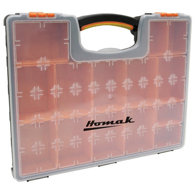 Rangement en plastique avec 22 bacs amovibles